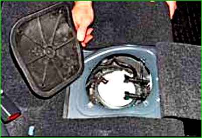 Как снять топливный модуль