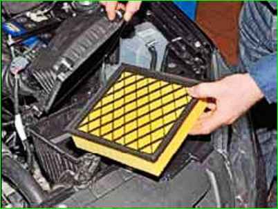 Замена воздушного фильтра