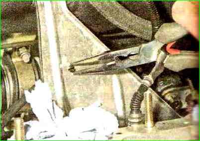 Замена управляющего датчика концентрации кислорода