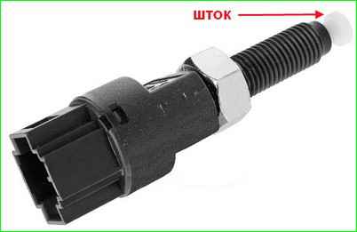 Замена выключателя сигналов торможения