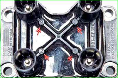 Перевірка та заміна котушки запалення Лада Гранта