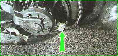 Austausch des Elektroheizgebläses