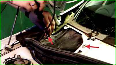 Замена фильтра вентиляции салона Лада Гранта