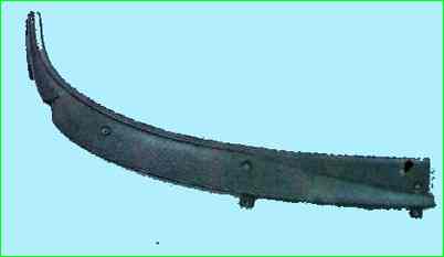 Снятие и установка подкрылка переднего крыла