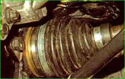 Inspection of the condition of the chassis and transmission