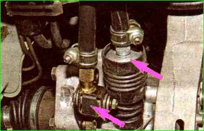 Inspection of the condition of the chassis and transmission