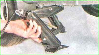 Замена колеса