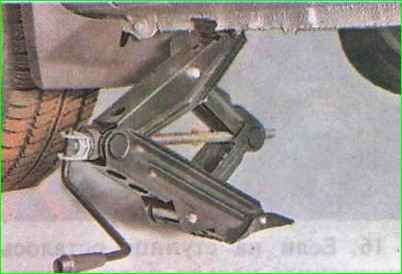 Замена колеса