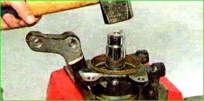 How to replace the front wheel bearing