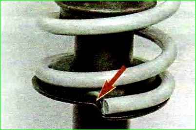 Замена заднего амортизатора