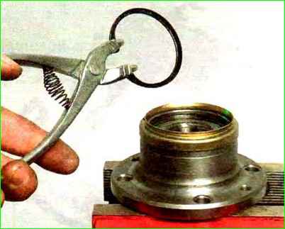 Как заменить подшипник заднего колеса Лада Гранта