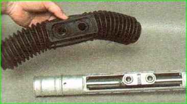 Замена чехла рулевого механизма Лада Гранта