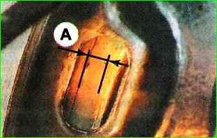 Проверка износа тормозных колодок