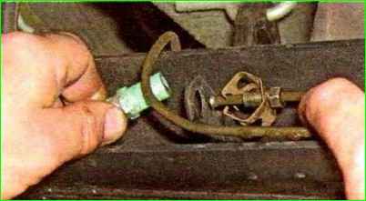 Ersetzen des Hinterradbremsschlauchs