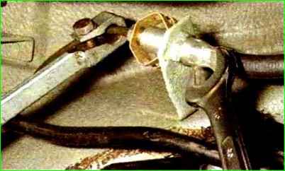 Ersetzen des Hinterradbremsschlauchs