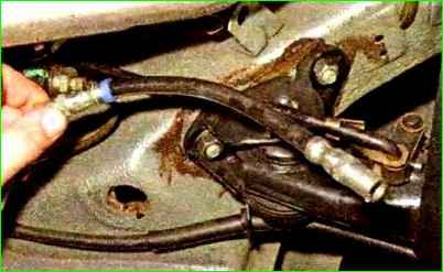 Ersetzen des Hinterradbremsschlauchs