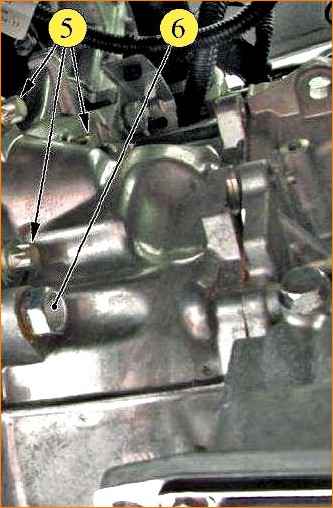 Как снять АКП Лада Калина