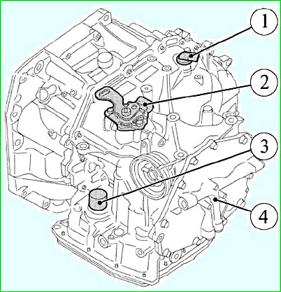 Как снять АКП Лада Калина