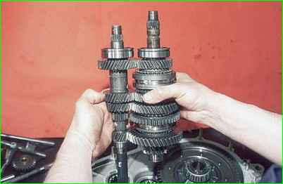 Разборка и сборка коробки передач