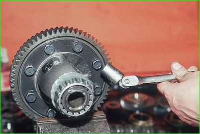 Разборка и сборка коробки передач