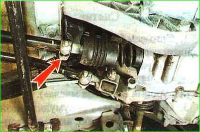 Регулировка привода коробки передач