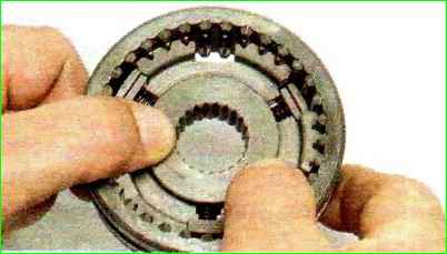 Разборка и сборка синхронизатора