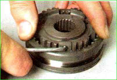 Разборка и сборка синхронизатора