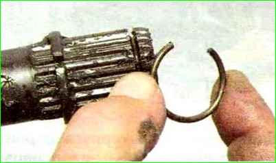 Снятие наружного шарнира