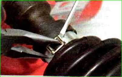 Снятие наружного шарнира