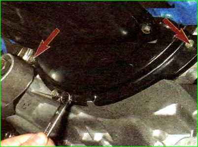 Снятие и установка коробки передач