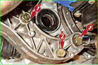 Снятие и установка коробки передач