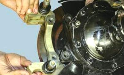 Замена суппорта тормозного механизма 