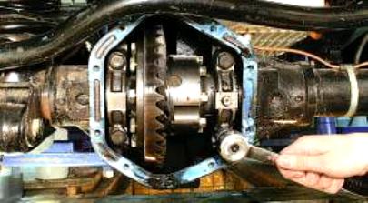 Снятие и установка главной передачи  переднего моста УАЗ Патриот
