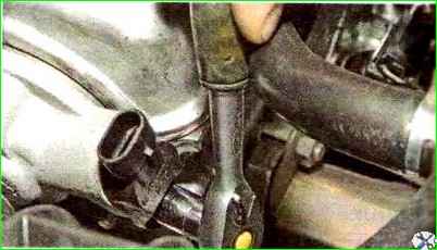 Снятие датчика фаз