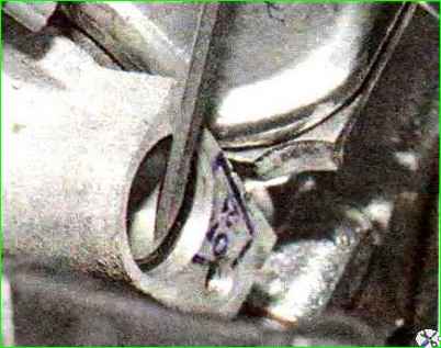 Снятие датчика фаз