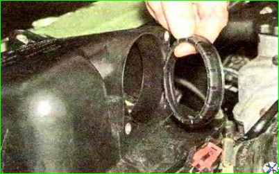 Снятие датчика массового расхода воздуха