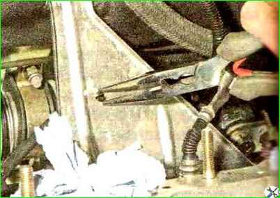 Замена управляющего датчика концентрации кислорода