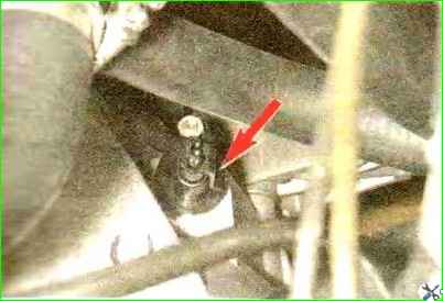 Замена датчика скорости