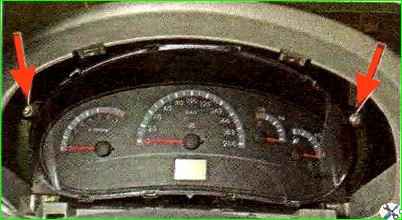 Снятие и установка щитка приборов на Ладе Калине