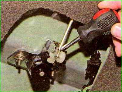 Extracción del bloqueo del maletero