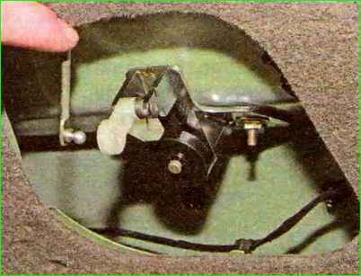 Extracción del bloqueo del maletero