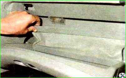 Снятие и установка панели приборов