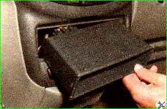 Снятие и установка панели приборов