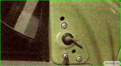 Снятие наружного зеркала