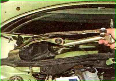 Sustitución de la caja de cambios del limpiaparabrisas