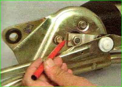 Sustitución de la caja de cambios del limpiaparabrisas