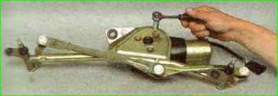 Sustitución de la caja de cambios del limpiaparabrisas