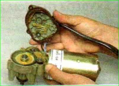 Sustitución de la caja de cambios del limpiaparabrisas