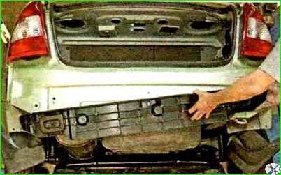 Ауыстыру артқы бампер