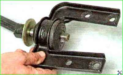 Замена растяжки и кронштейна подвески